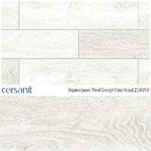 Porcelain stoneware Cersanit Wood Concept Prime white 21,8x89,8_А15989