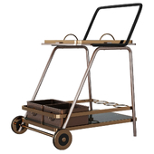 Porus Studio Decatur Bar Cart