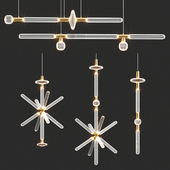 Cipher Lasvit collection chandelier