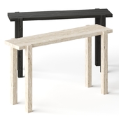 CB2 Livia Bone Inlay Console Table