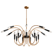 Art deco Led pendant light