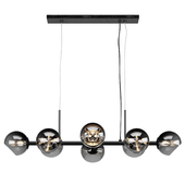 Staggered Ombre Glass Chandelier West Elm