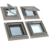 Окно люк аэратор слуховое мансардное / Roof window hatch aerator dormer attic skylights