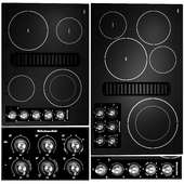 black kitchen aid electric cooktops kced600gbl
