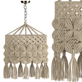 macrame chandelier 13