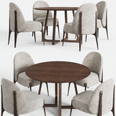 Cress round table and Ames chair