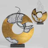 Two interior sculptures by Illusive