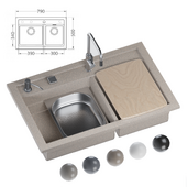 Kitchen Sink Set 01