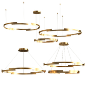 Partition Chandelier Marks Light Collection