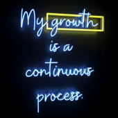 Neon Text 03 Growth