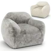 Snugg Faux Fur and Boucle Armchair