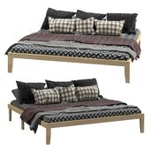 HARLOW SOLID WOOD BED