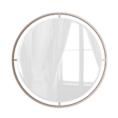 Круглое настенное зеркало Ayira Modern & Contemporary Beveled Accent Mirror by Latitude Run