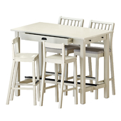 IKEA NORDVIKEN bar table and stools