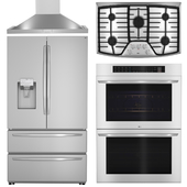 LG kitchen appliances set