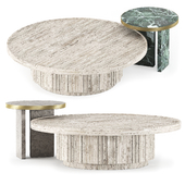 Pure Coffee Table and Pure Table by Davani