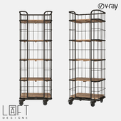 Shelving unit LoftDesigne 500 model