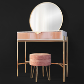 Туалетный столик с зеркалом Lacey. Vanity by Next-Furniture