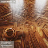 Laminate | Parquet | Seamless wood material # 13