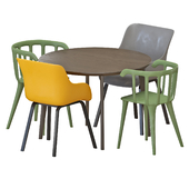 IKEA LISABO Table And Chairs set 2