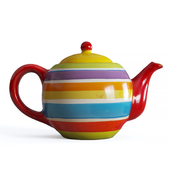 teapot multicolored