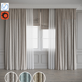Set of curtains 106