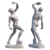 01 скульптура мужская экорше