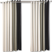 Crate and Barrel / Wallace Grommet Curtain