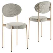 Стул бежевый 430 Verner Panton (Dery Chair/Cosmo Arbol/Corner Design Wonder)