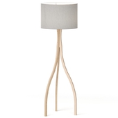 Lulu and Georgia Lewis Wishbone Floor Lamp