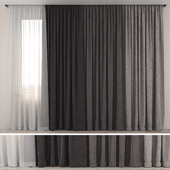 Curtains with tulle 02