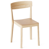 Стул кожаный Carved Chair | Ariake