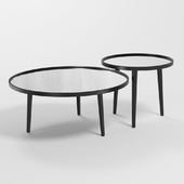 Focus coffee table set of two