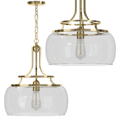 Charleston Brass Pendant Light
