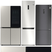 Набор холодильников LG 7