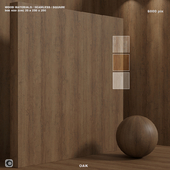 Material wood (seamless) oak - set 120