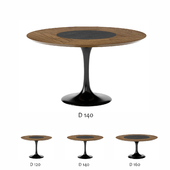 Round table apriori T D120-160 OM