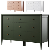 Kids Hampshire 6-Drawer Dresser by Crate and Barrel / Crate and Kids