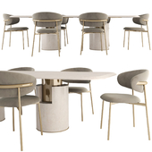 Alba Table and Oleandro Chair