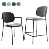 Connubia YO! dining chair and bar stool