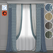 Set of curtains 114