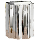 Dahlia Side Table - Stainless Steel