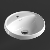 Surface-mounted washbasin Sanita Luxe Art In
