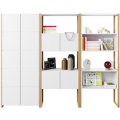 Shelving Unit and bookcase Compo by LA REDOUTE INTERIEURS