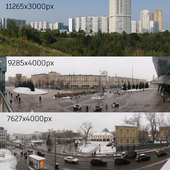 Panoramas of Moscow streets, collection no. 5
