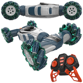 Radio-controlled car with remote control