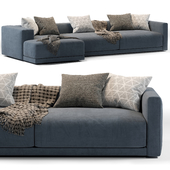 Lario Flexform Chaise Longue Sofa