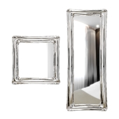 Wall mirror Sinuo modern mirror by Riflessi