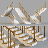 Деревянные лестницы для частого дома 4