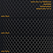 Wire mesh pattern